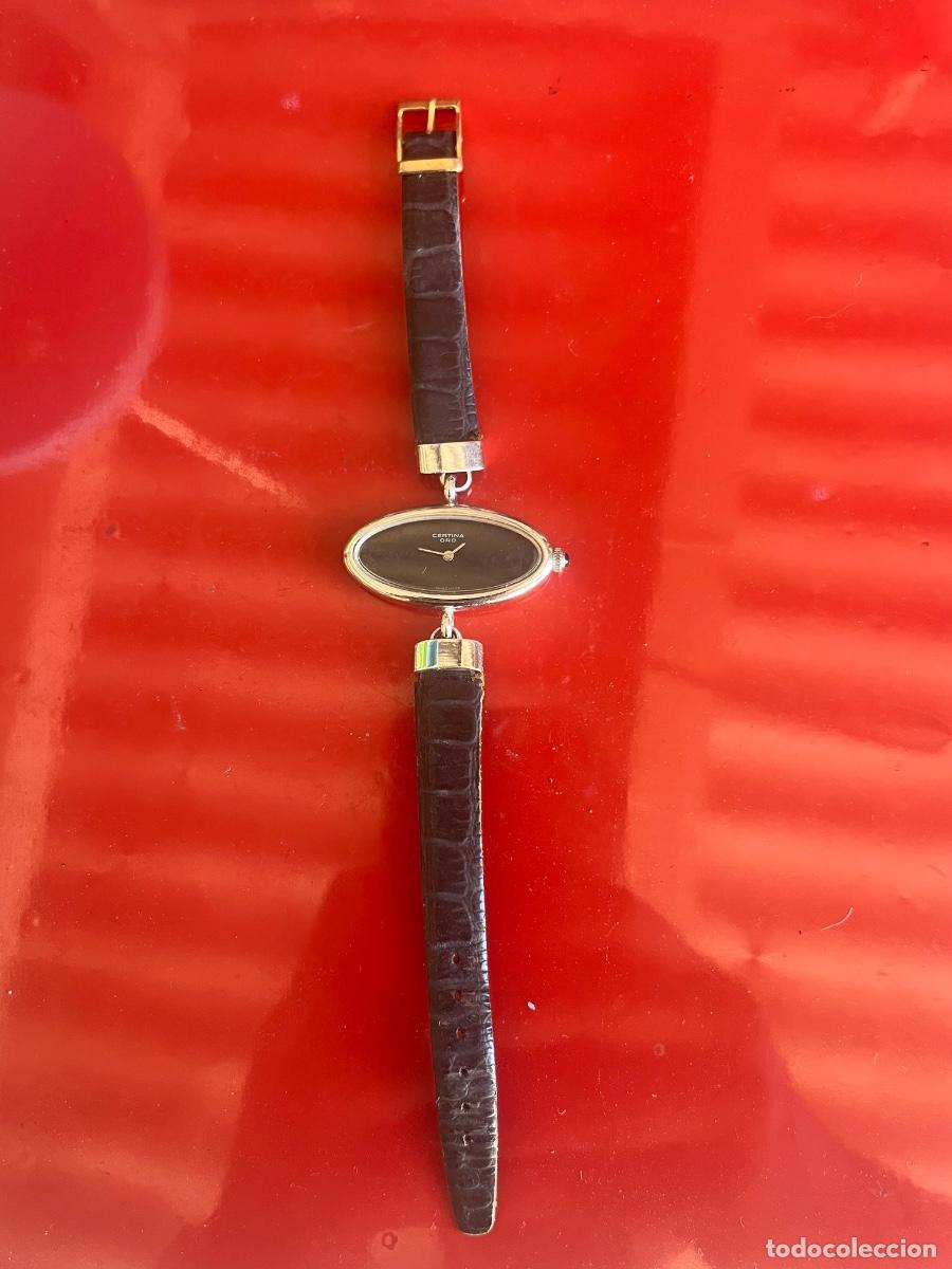 Relojes autom&aacute;ticos: RELOJ AUTOM&Aacute;TICO DE MUJER CERTINA ORO 1970&rsquo;S. FUNCIONANDO - Foto 2