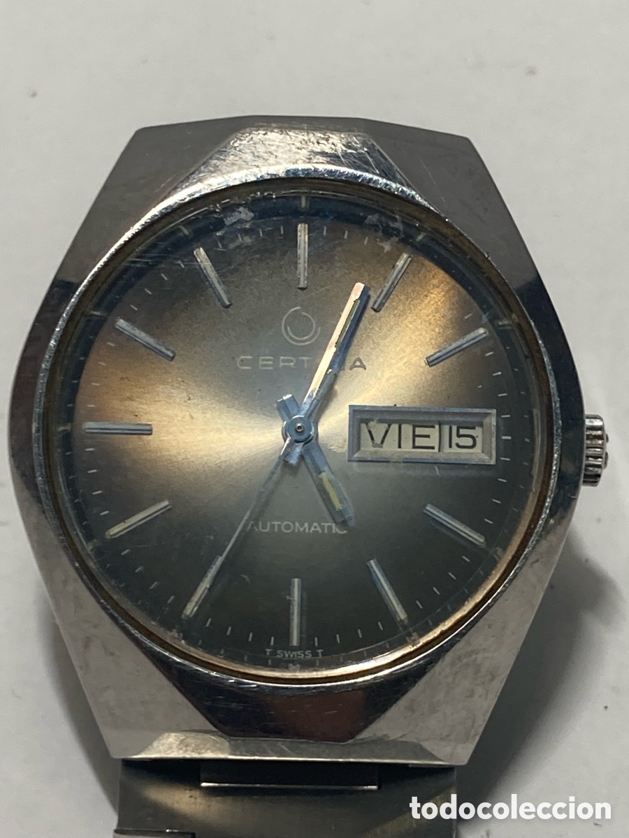 Relojes autom&aacute;ticos: Reloj Certina Autom&aacute;tico correa de acero /CR23-26 - Foto 1