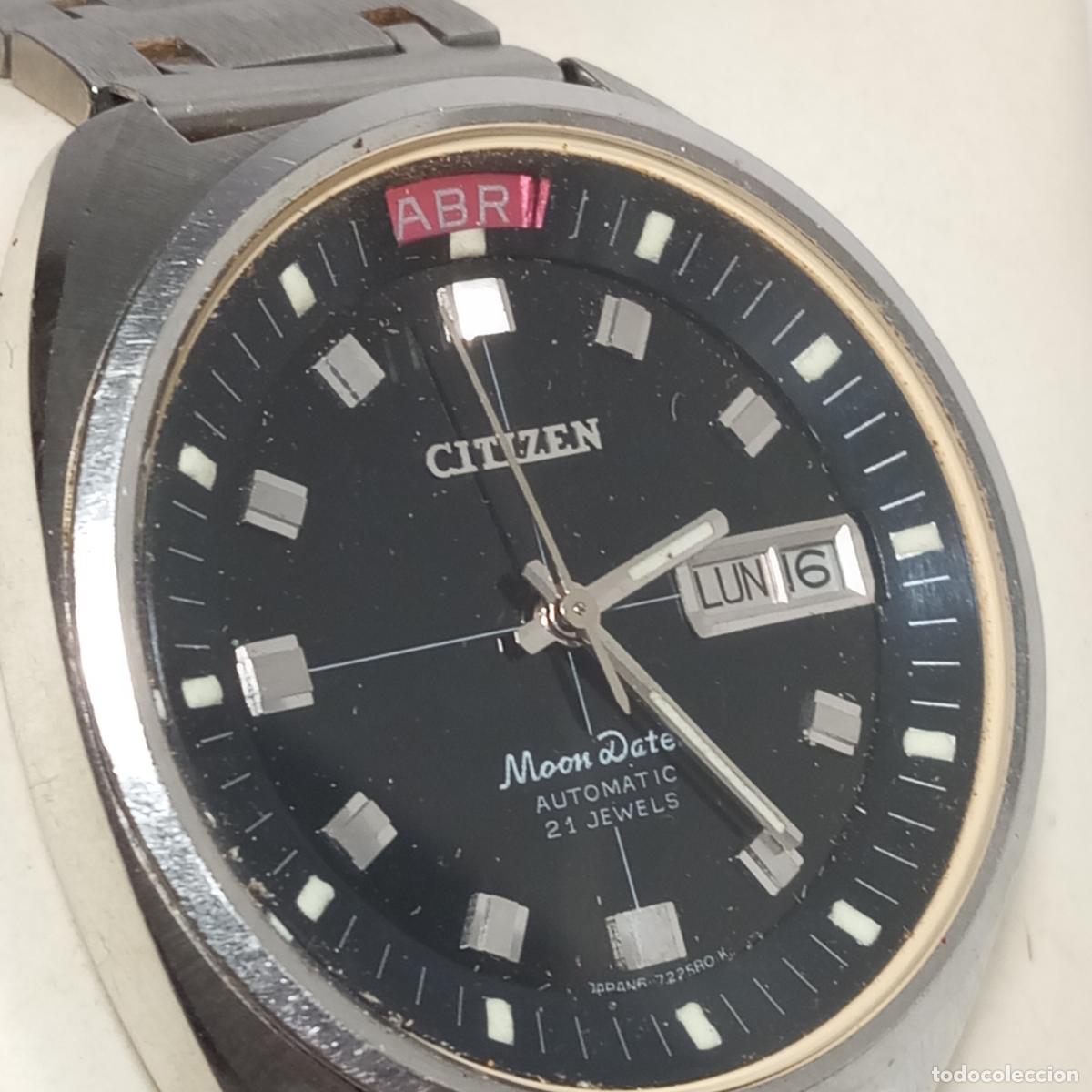 Relojes autom&aacute;ticos: CITIZEN MOON DATER AUTOMATIC - Foto 4