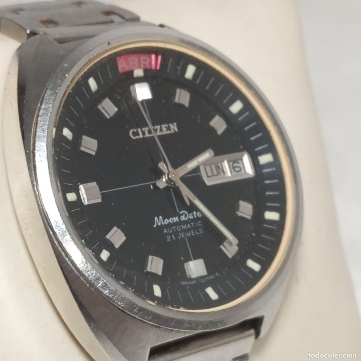 Relojes autom&aacute;ticos: CITIZEN MOON DATER AUTOMATIC - Foto 6