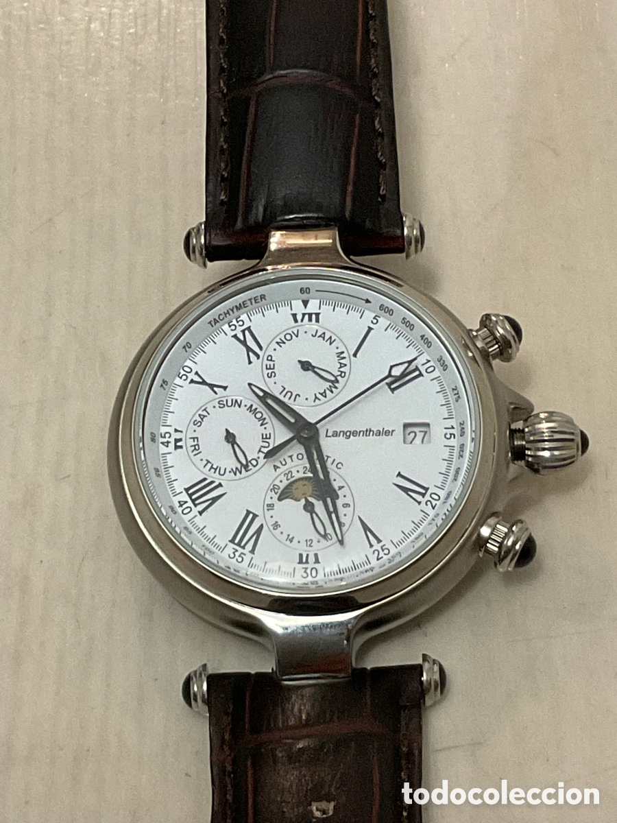 Relojes autom&aacute;ticos: Reloj autom&aacute;tico Lagenthaler. Nuevo - Foto 4
