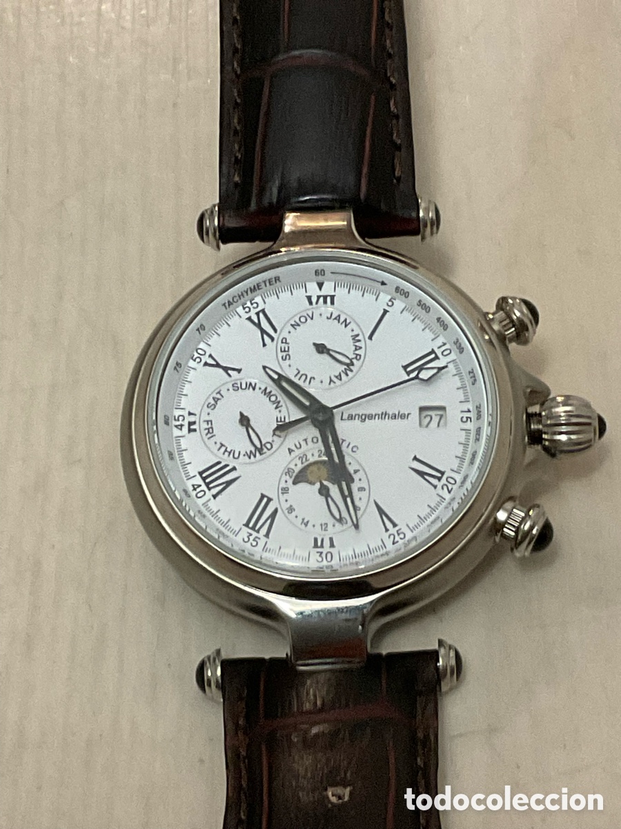 Relojes autom&aacute;ticos: Reloj autom&aacute;tico Lagenthaler. Nuevo - Foto 5