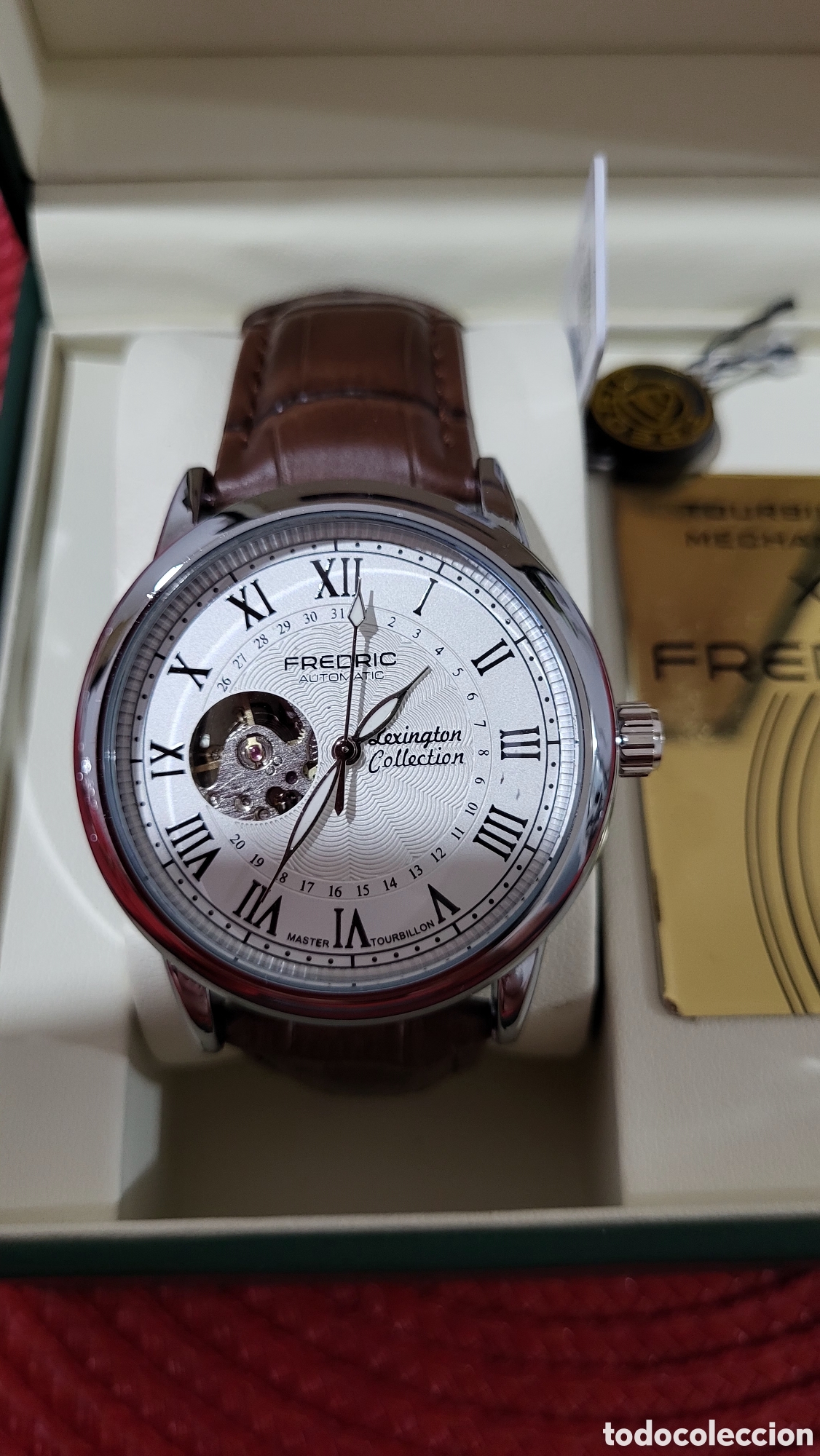 Relojes autom&aacute;ticos: Reloj pulsera autom&aacute;tico Fredric Tourbillon - Foto 4