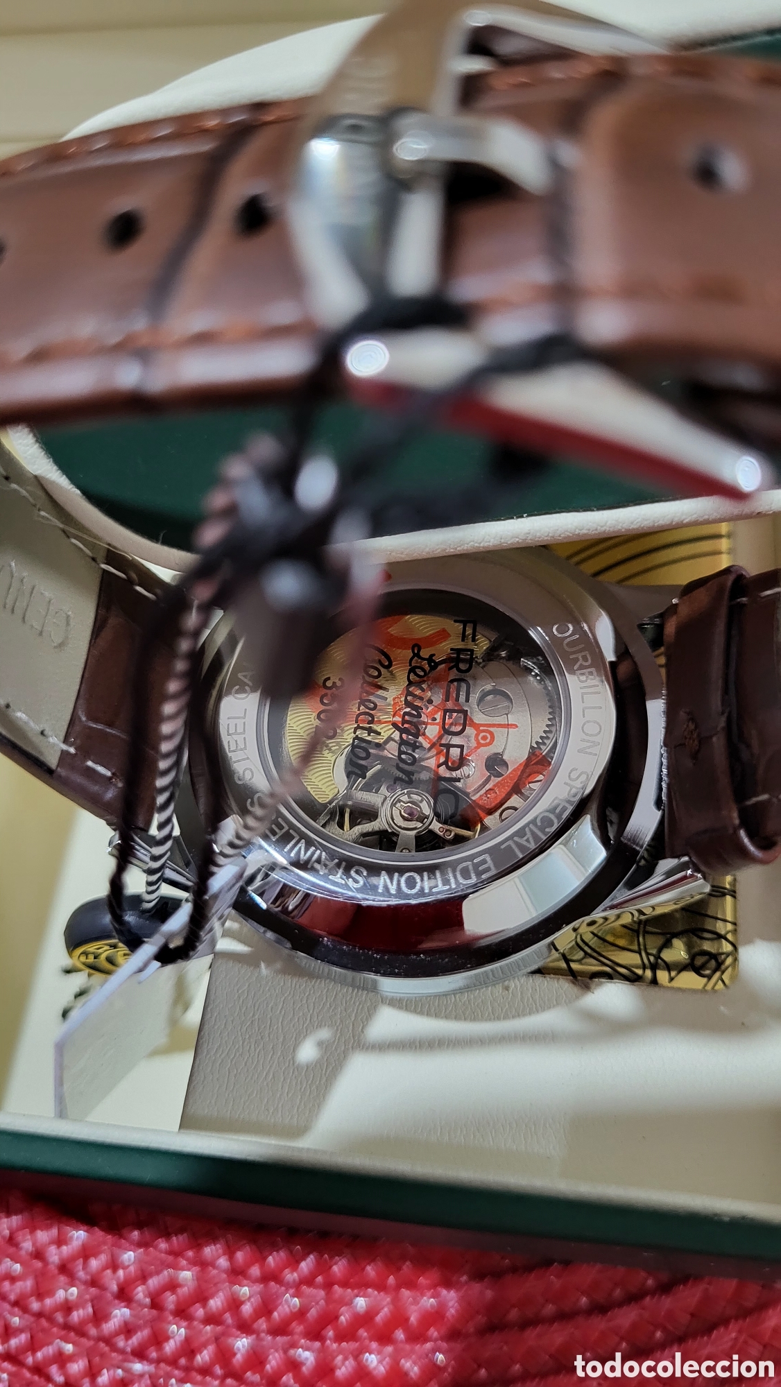 Relojes autom&aacute;ticos: Reloj pulsera autom&aacute;tico Fredric Tourbillon - Foto 6