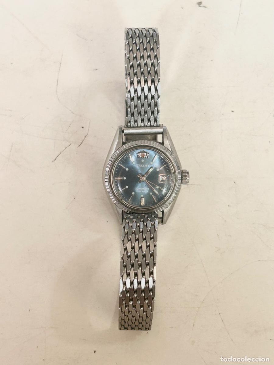 Relojes autom&aacute;ticos: RELOJ ORIENT AUTOM&Aacute;TICO SE&Ntilde;ORA-ACERO PULSERA-FUNCIONANDO - Foto 2