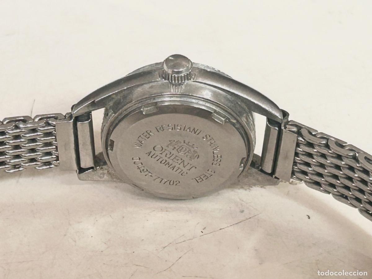 Relojes autom&aacute;ticos: RELOJ ORIENT AUTOM&Aacute;TICO SE&Ntilde;ORA-ACERO PULSERA-FUNCIONANDO - Foto 8