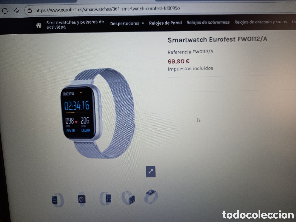 Relojes autom&aacute;ticos: SmartWatch Eurofest FW0112/A - Foto 7