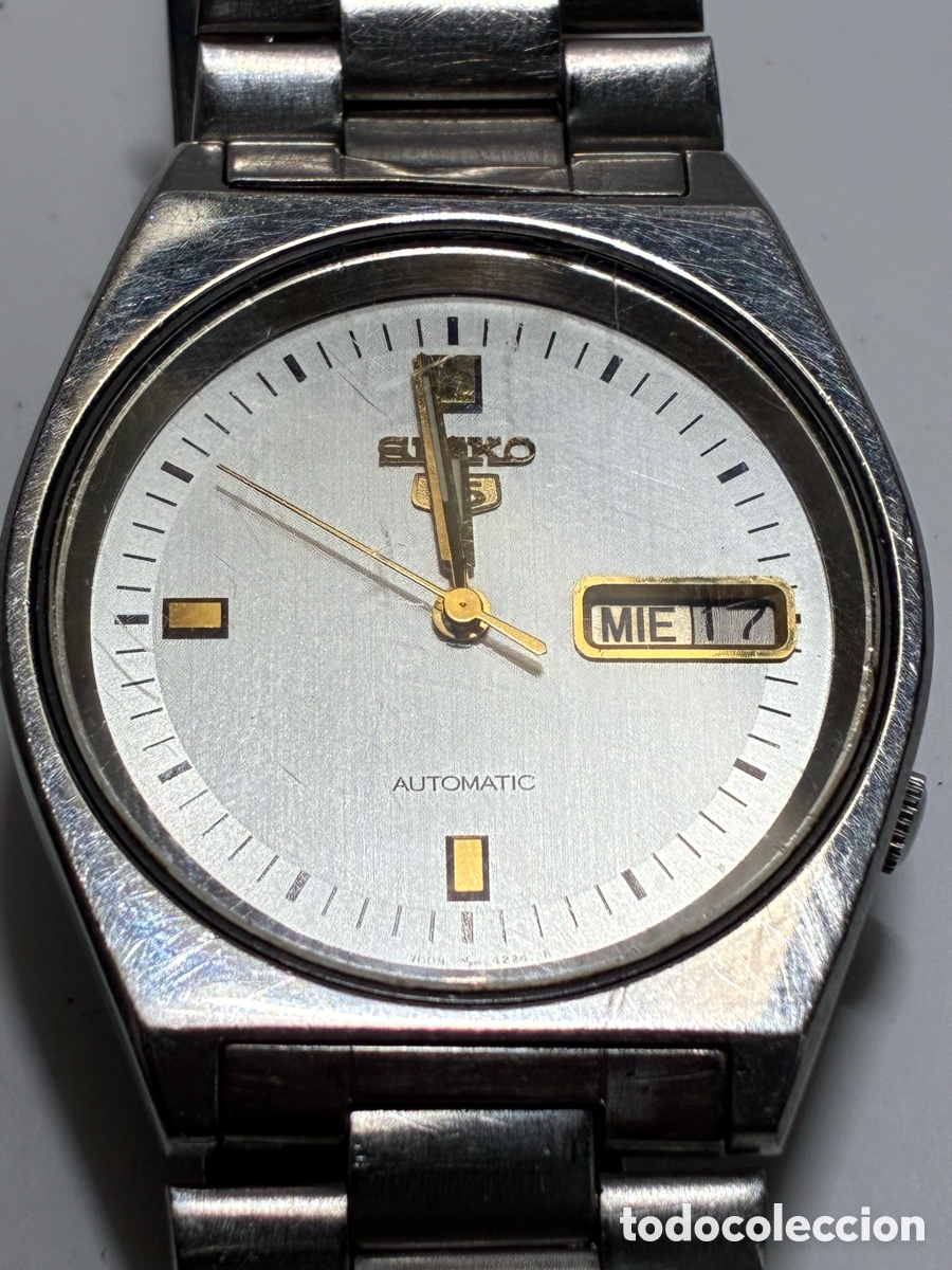 Relojes autom&aacute;ticos: Reloj Seiko N5 autom&aacute;tico correa original /CR27-21 - Foto 1