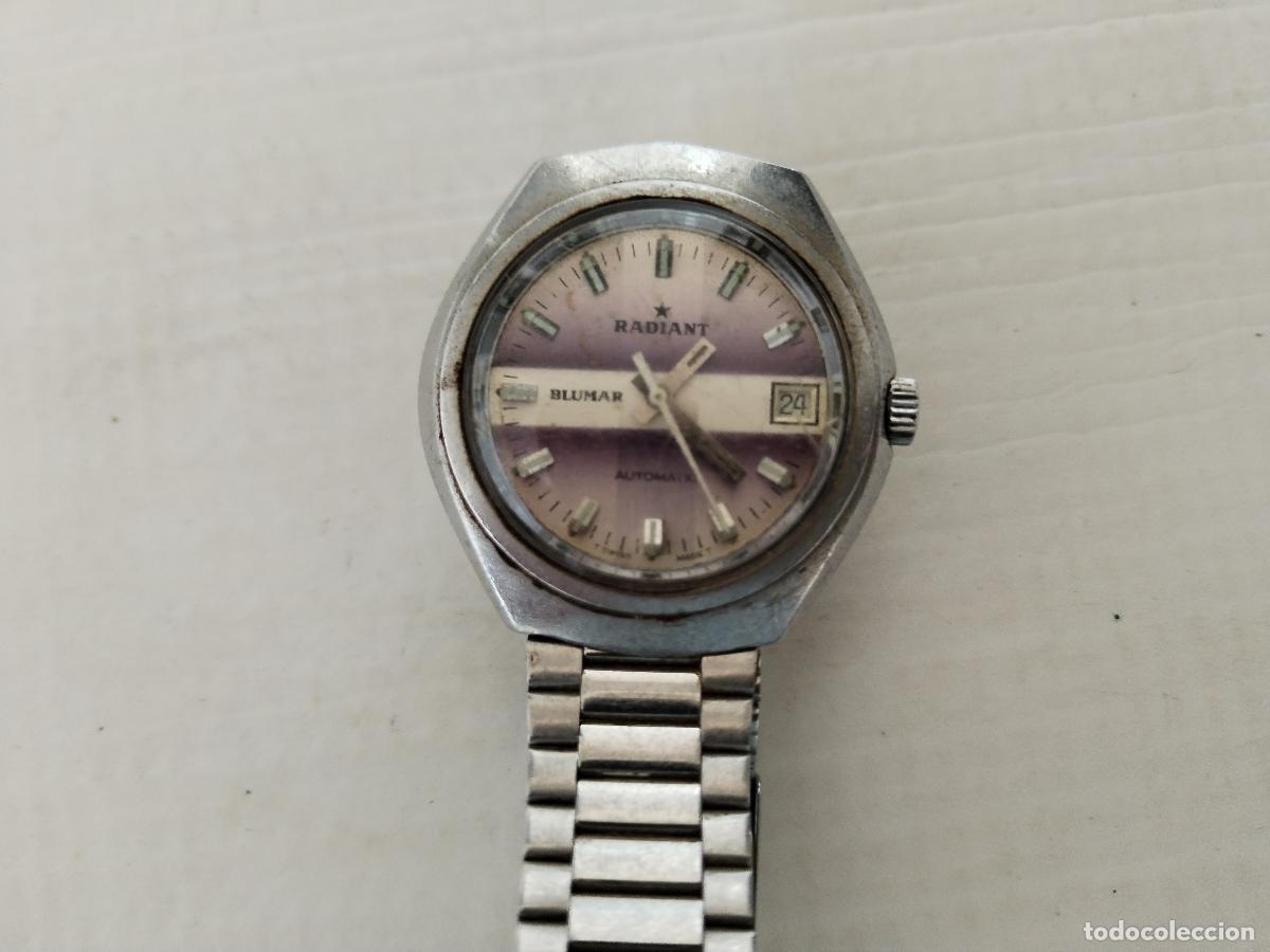 Relojes autom&aacute;ticos: ANTIGUO RELOJ AUTOMATICO RADIANT BLUMAR - Foto 3
