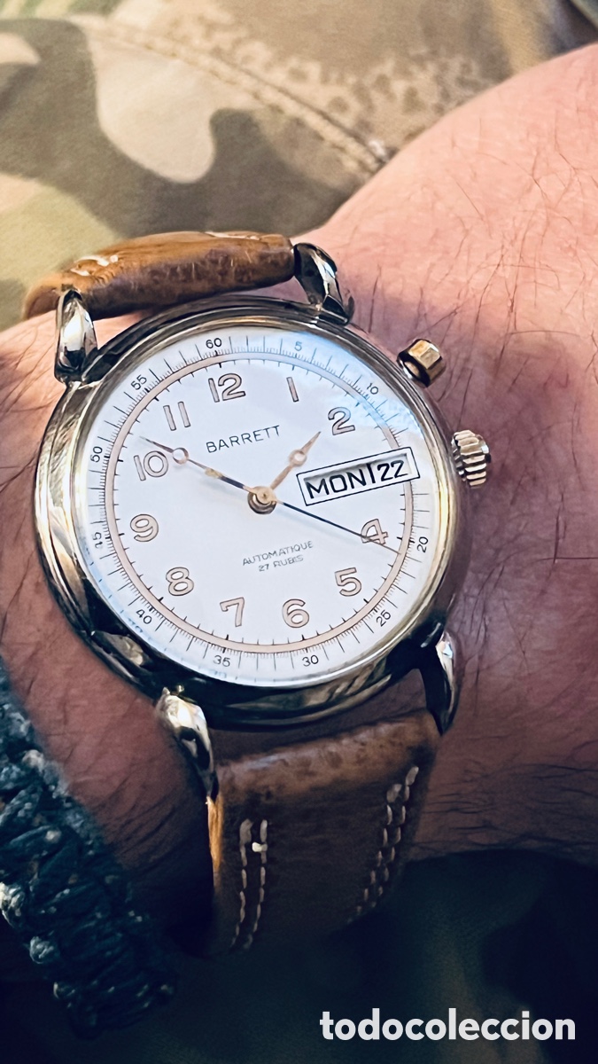 Relojes autom&aacute;ticos: Reloj autom&aacute;tico Barrett 27 rub&iacute;s. - Foto 1