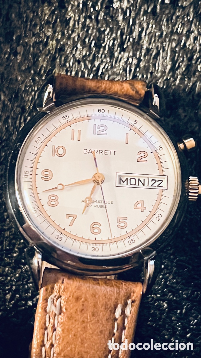 Relojes autom&aacute;ticos: Reloj autom&aacute;tico Barrett 27 rub&iacute;s. - Foto 2