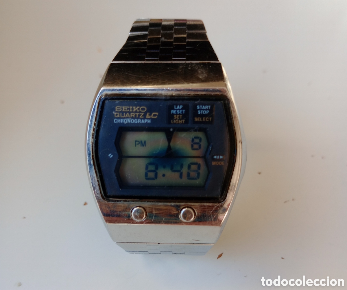 Relojes autom&aacute;ticos: Reloj Seiko quartz LC chronograph - Foto 2