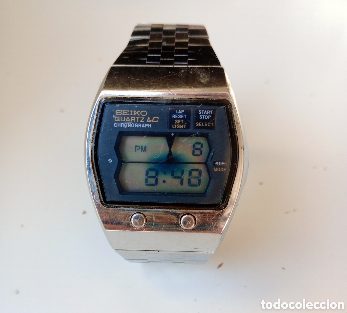 Relojes autom&aacute;ticos: Reloj Seiko quartz LC chronograph - Foto 3