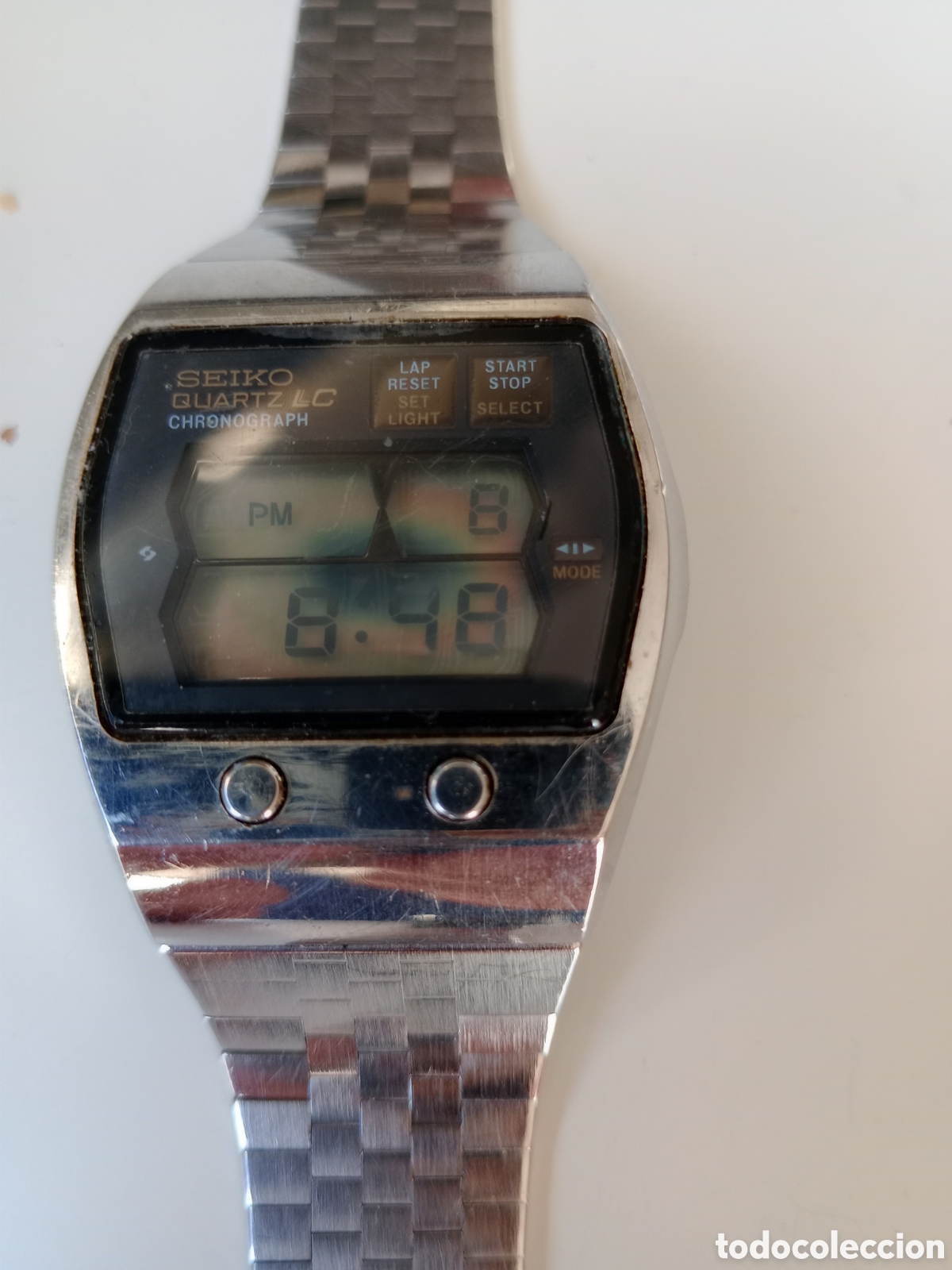 Relojes autom&aacute;ticos: Reloj Seiko quartz LC chronograph - Foto 1