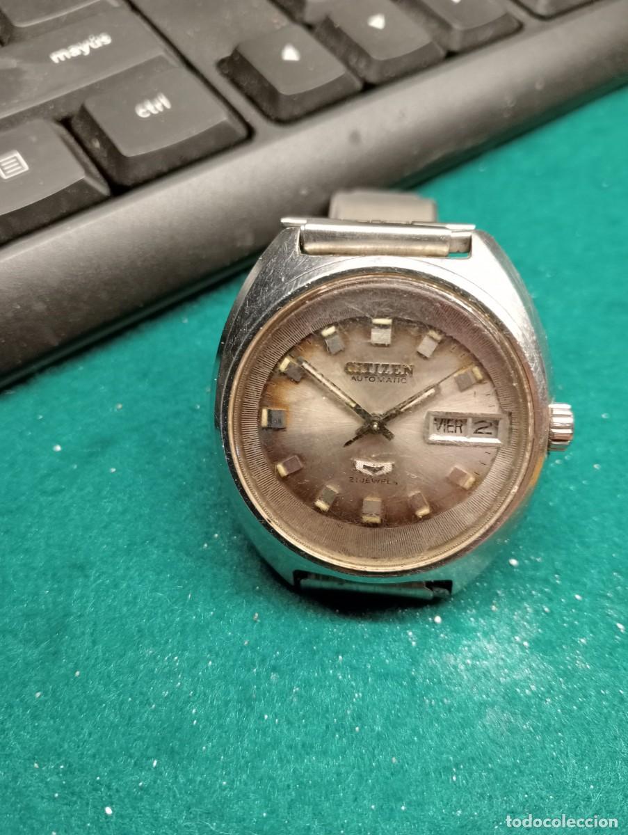 Relojes autom&aacute;ticos: RELOJ CITIZEN ANTIGUO AUTOMATICO - Foto 3