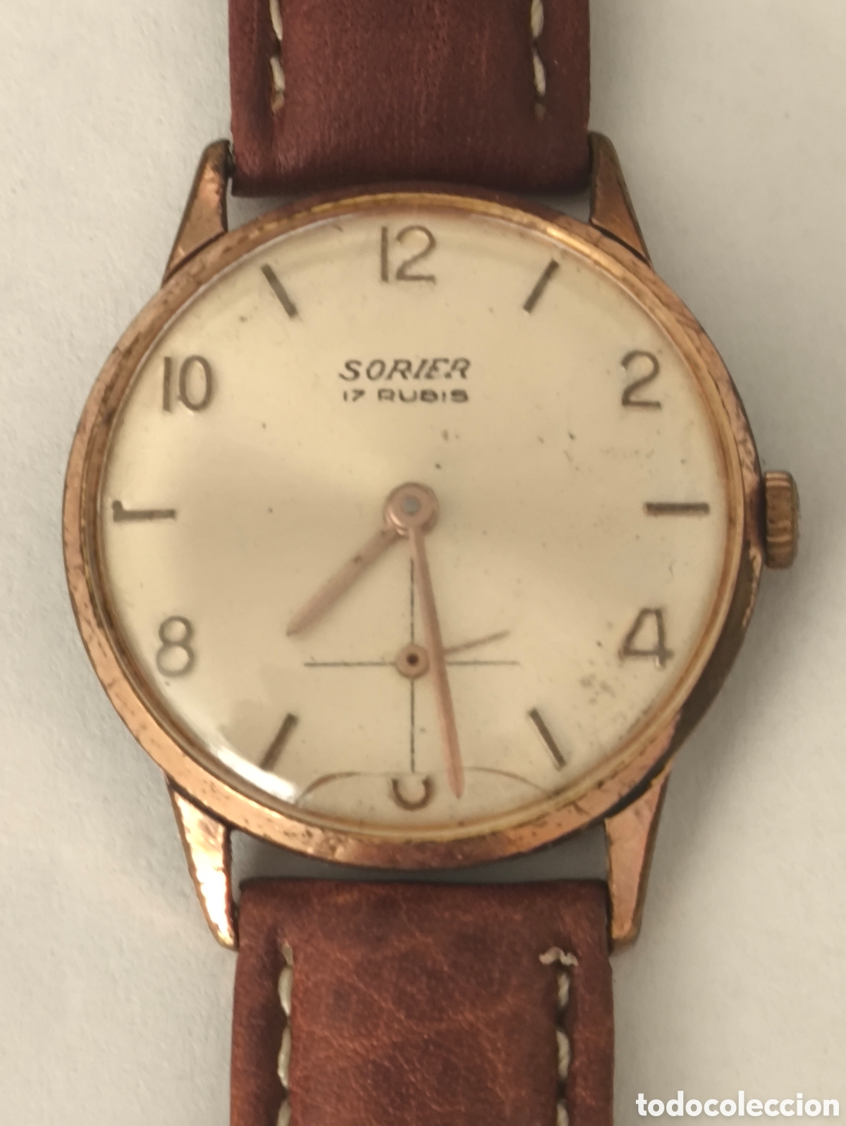 Relojes autom&aacute;ticos: Reloj autom&aacute;tico vintage Sorier - Foto 2