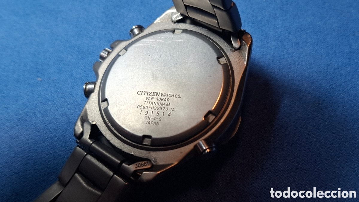 Relojes autom&aacute;ticos: RELOJ DE PULSERA - CITIZEN TITANIUM WR100 . FUNCIONA - Foto 6