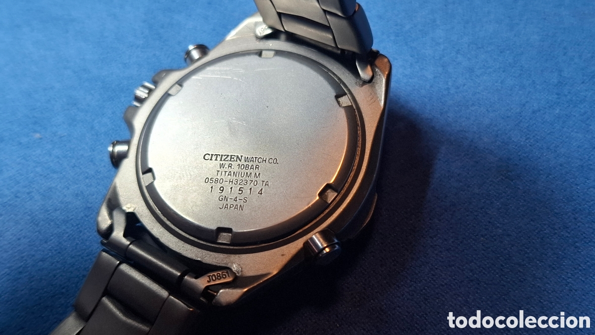 Relojes autom&aacute;ticos: RELOJ DE PULSERA - CITIZEN TITANIUM WR100 . FUNCIONA - Foto 7