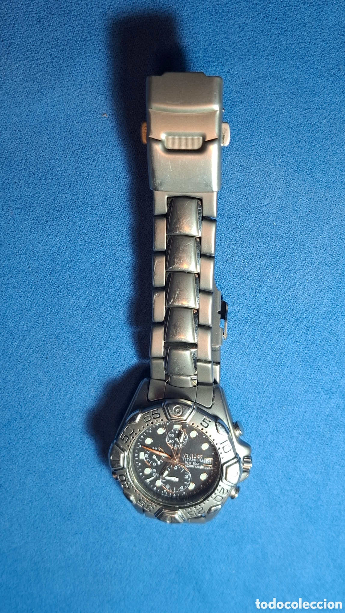 Relojes autom&aacute;ticos: RELOJ DE PULSERA - CITIZEN TITANIUM WR100 . FUNCIONA - Foto 9