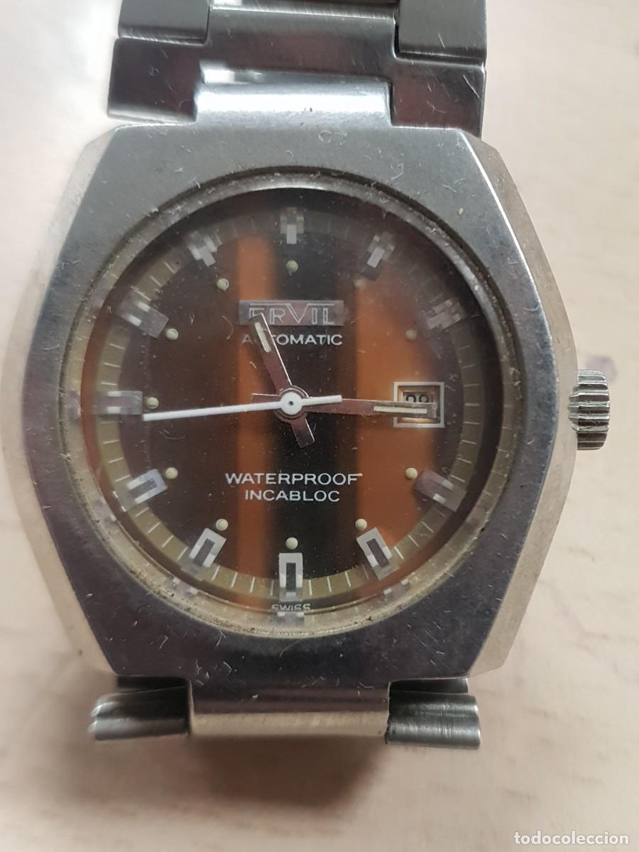 Relojes autom&aacute;ticos: Relol automatico mujer ervil funcionando a&ntilde;os 70 - Foto 1