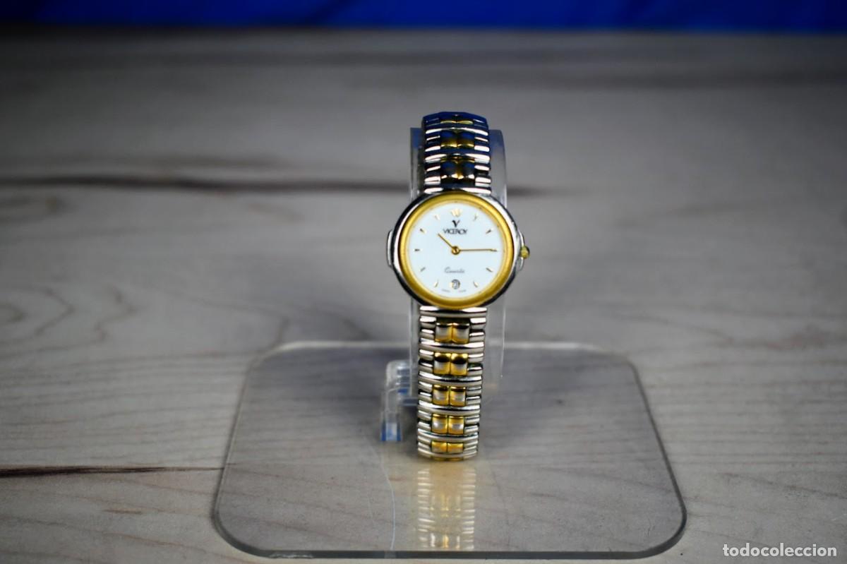 Relojes autom&aacute;ticos: Reloj de se&ntilde;ora Viceroy chapado en oro - Foto 1