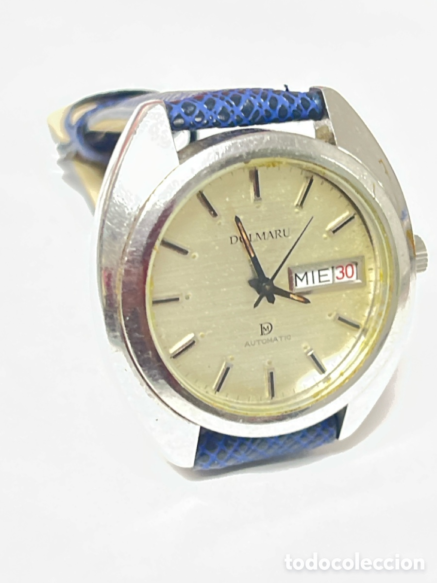 Relojes autom&aacute;ticos: Reloj Dolmaru Autom&aacute;tico dial en funcionamiento /CR31-45 - Foto 6