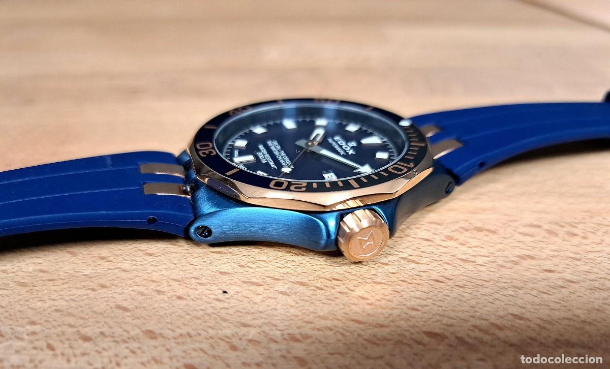 Relojes autom&aacute;ticos: Edox - Delfin Diver Automatic - 80110 357NRCA NIR (blue) - Foto 7