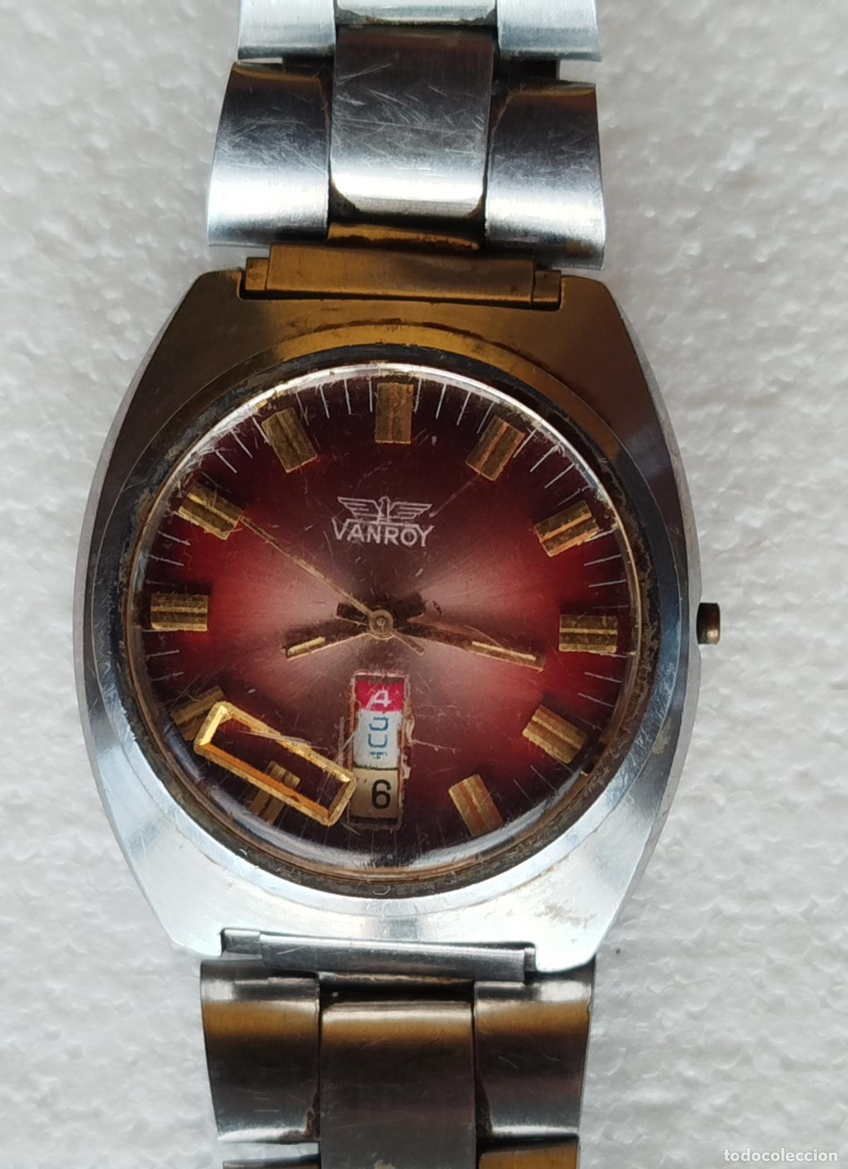 Relojes autom&aacute;ticos: Reloj autom&aacute;tico VANROY REGENT AUTOMATIC Shockproof - CALENDARIO VERTICAL DEBAJO - Foto 2