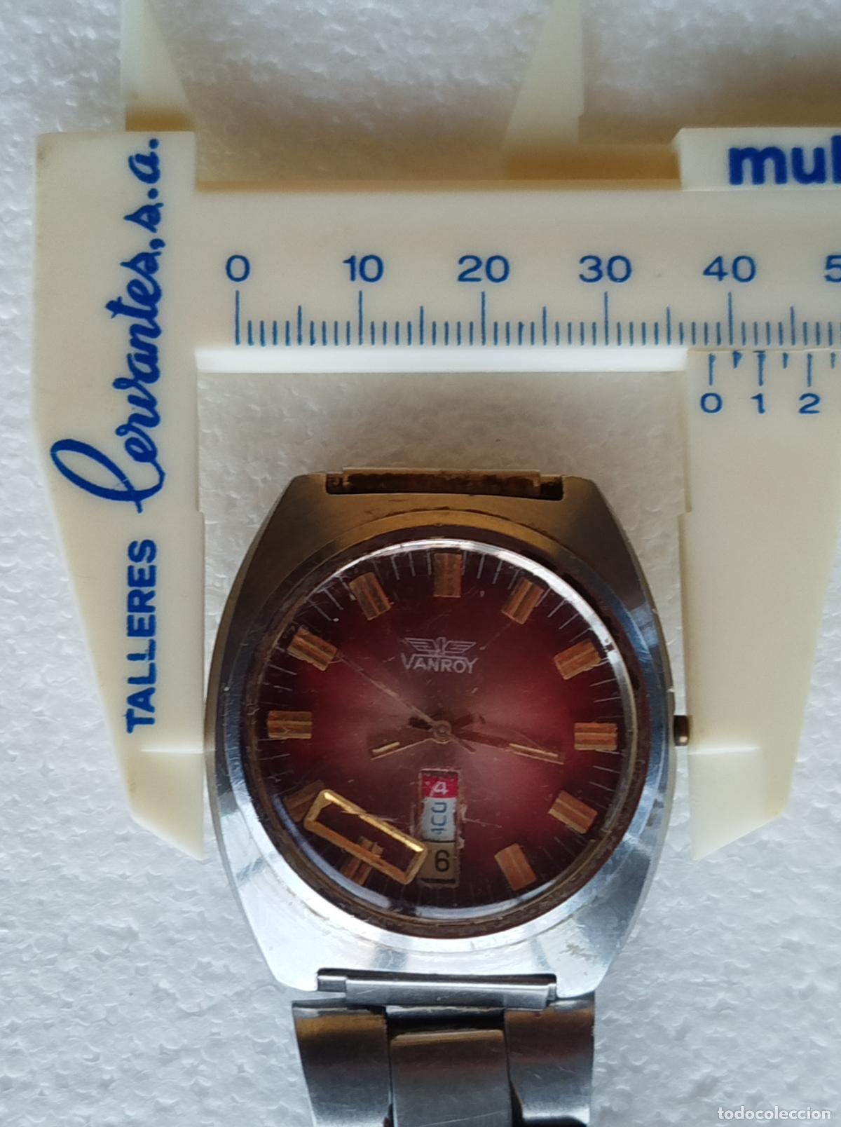 Relojes autom&aacute;ticos: Reloj autom&aacute;tico VANROY REGENT AUTOMATIC Shockproof - CALENDARIO VERTICAL DEBAJO - Foto 6