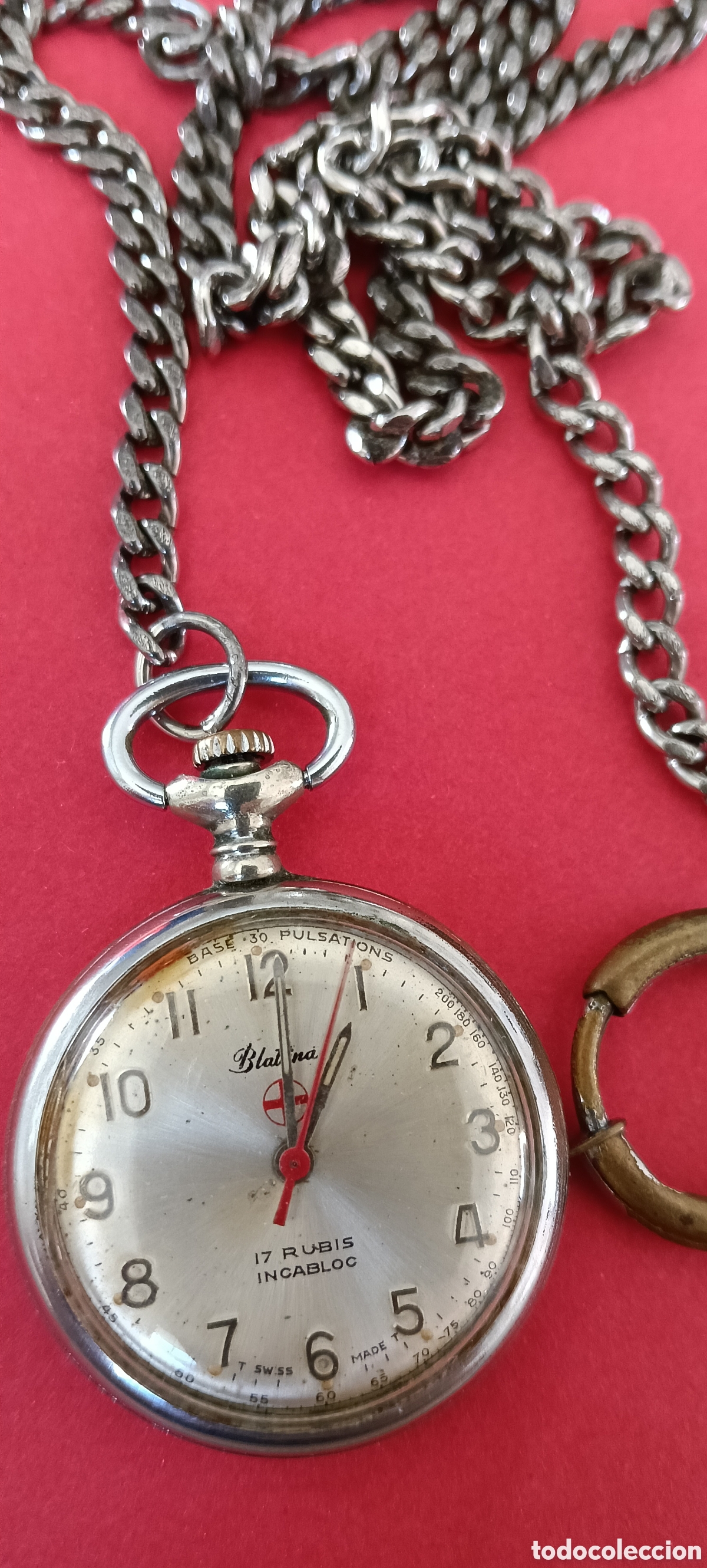 Relojes autom&aacute;ticos: Reloj de bolsillo Blattina - Foto 2