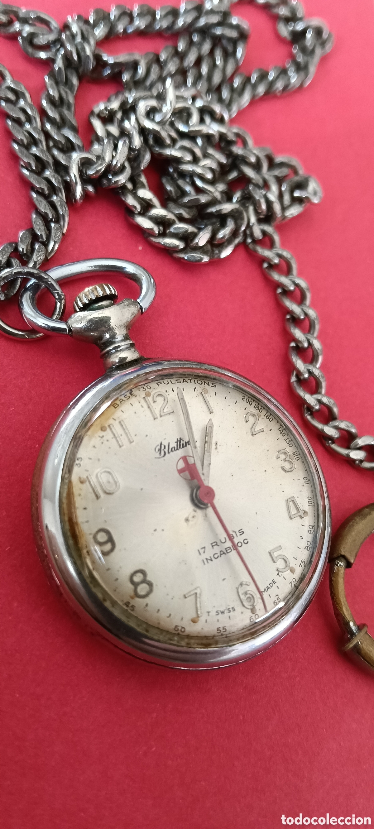 Relojes autom&aacute;ticos: Reloj de bolsillo Blattina - Foto 3