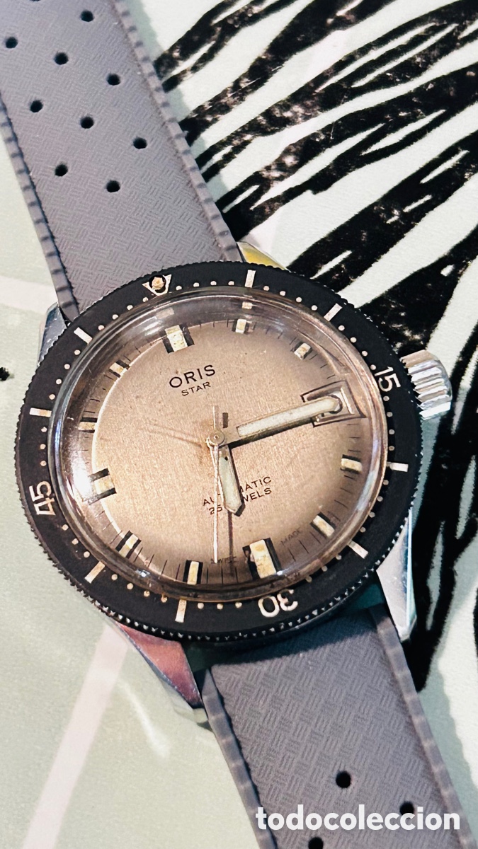 Relojes autom&aacute;ticos: Reloj Oris Diver vintage autom&aacute;tico. . - Foto 2