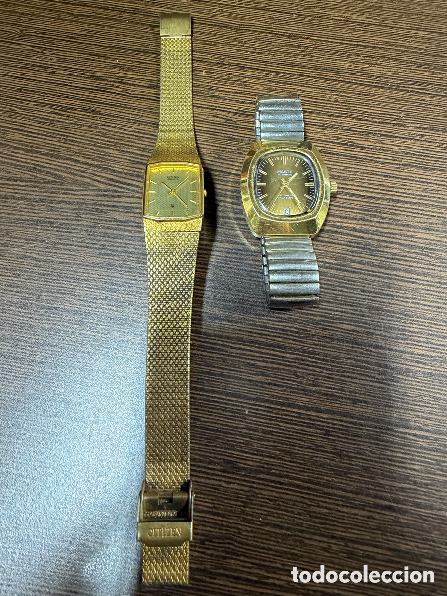 Relojes autom&aacute;ticos: Relojes Citizen y Haste Dorados - Foto 1