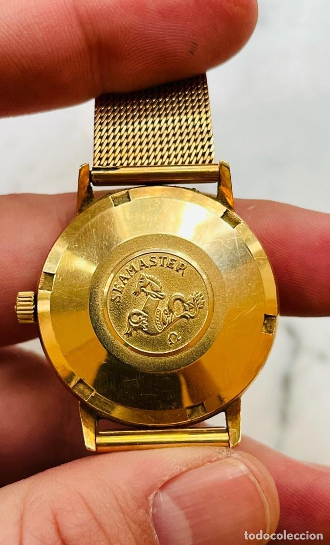 Relojes autom&aacute;ticos: Reloj de oro macizo marca Omega Modelo Seamaster automatico - Foto 2