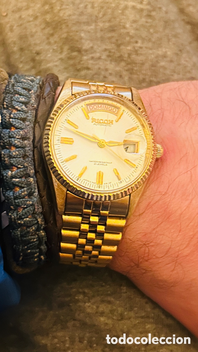 Relojes autom&aacute;ticos: Ricoh autom&aacute;tico vintage. . - Foto 3