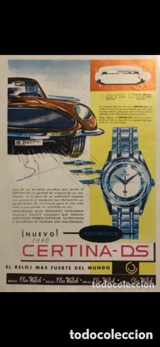 Relojes autom&aacute;ticos: Reloj Certina DS ,autom&aacute;tico - Foto 12