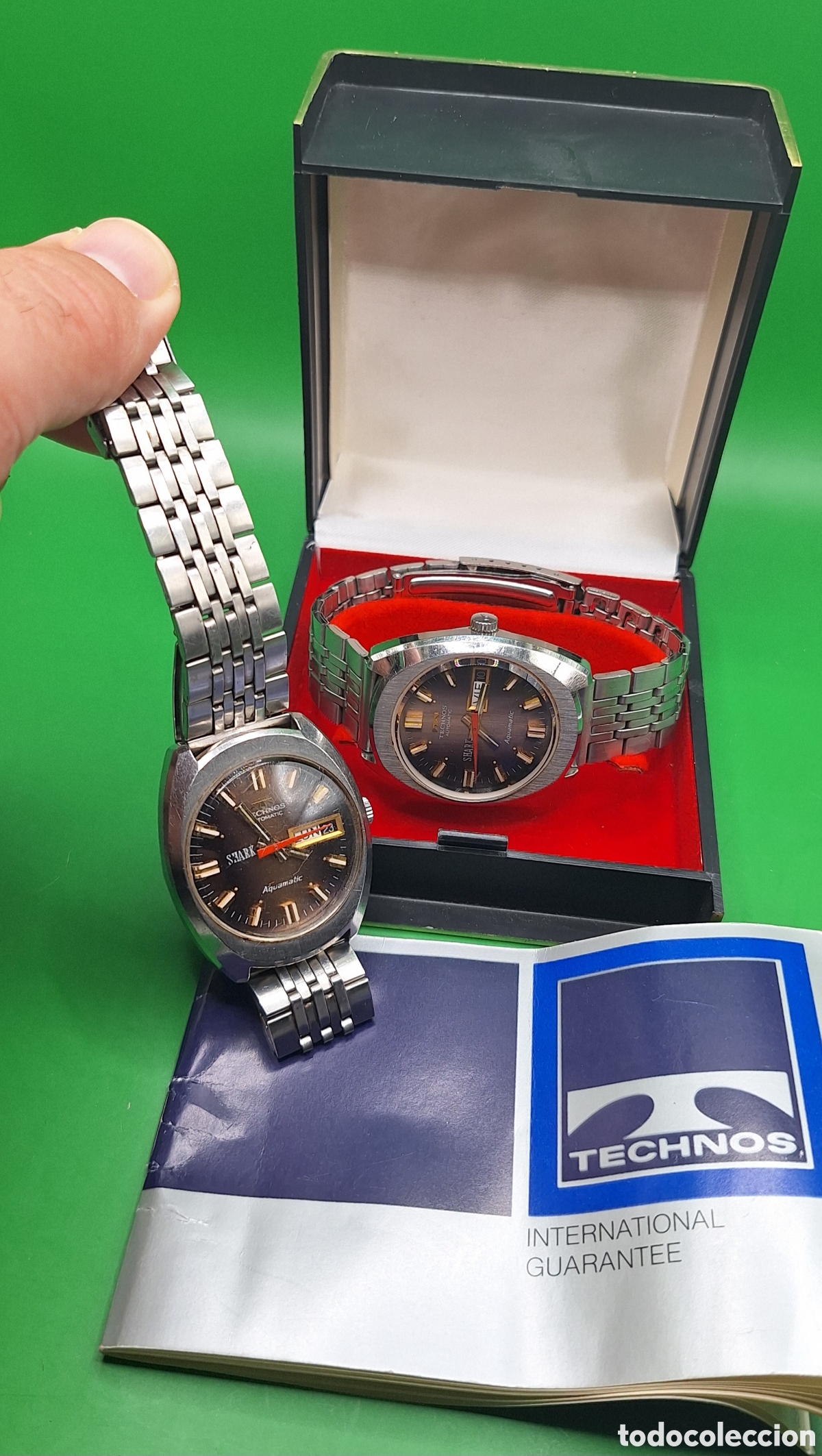 Relojes autom&aacute;ticos: Pareja de Relojes de Pulsera Technos Shark Aquamatic - Automatico - - Foto 2