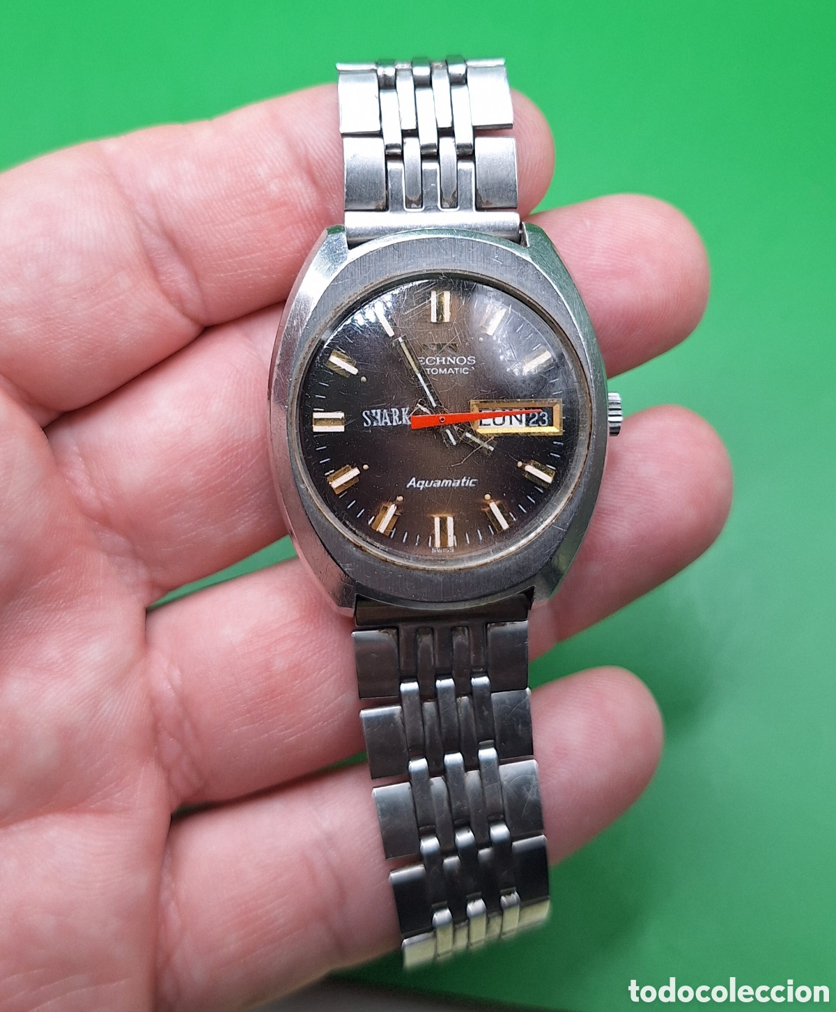Relojes autom&aacute;ticos: Pareja de Relojes de Pulsera Technos Shark Aquamatic - Automatico - - Foto 3
