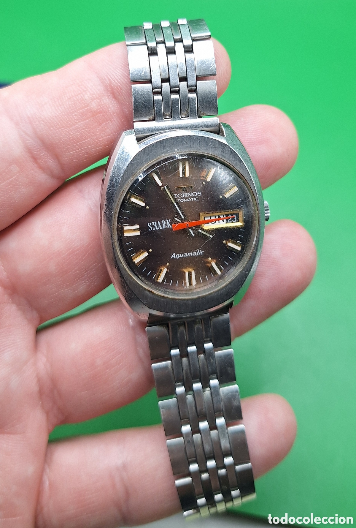 Relojes autom&aacute;ticos: Pareja de Relojes de Pulsera Technos Shark Aquamatic - Automatico - - Foto 4