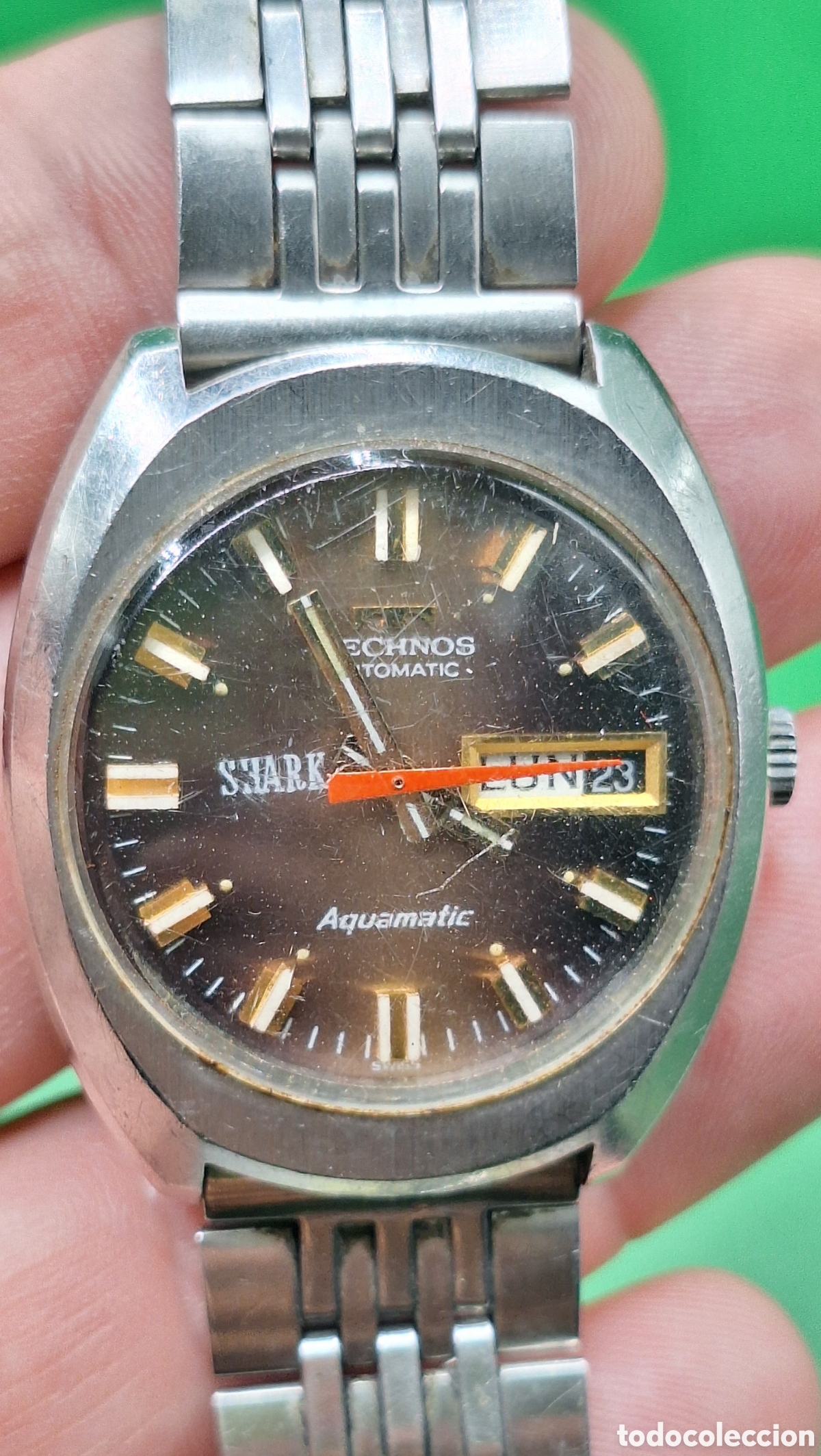 Relojes autom&aacute;ticos: Pareja de Relojes de Pulsera Technos Shark Aquamatic - Automatico - - Foto 5