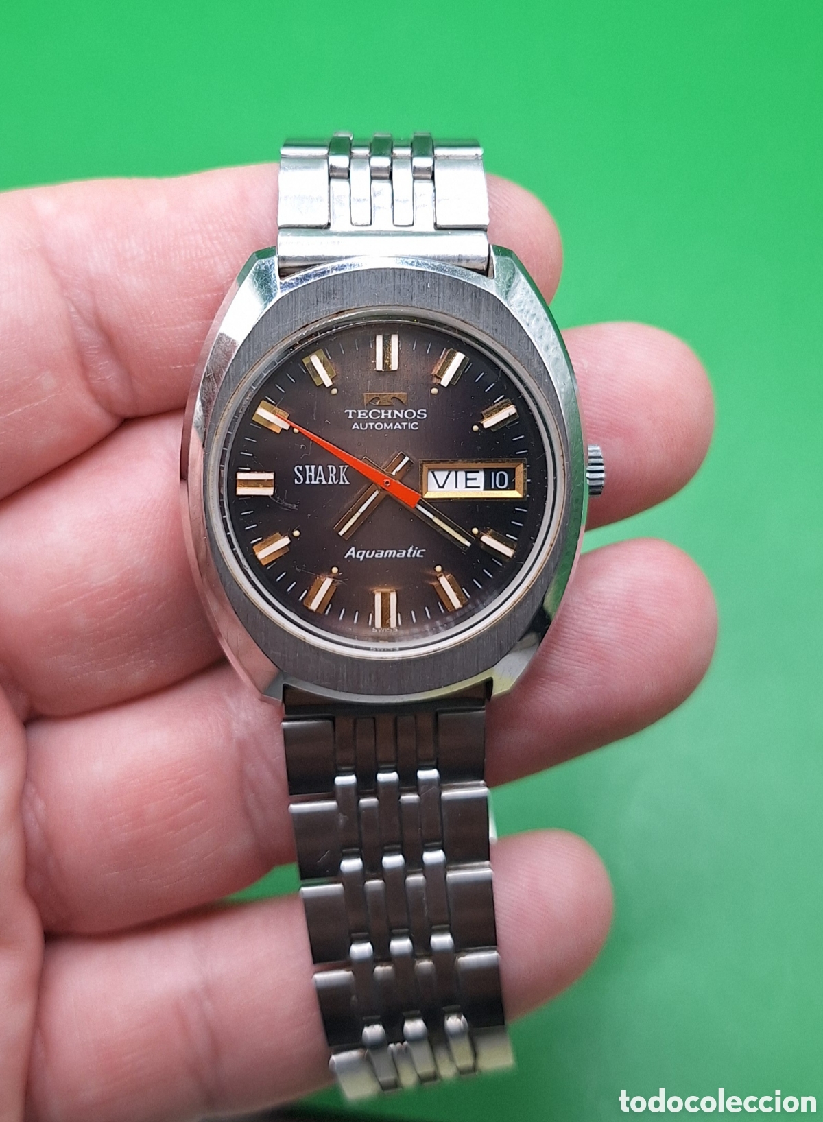 Relojes autom&aacute;ticos: Pareja de Relojes de Pulsera Technos Shark Aquamatic - Automatico - - Foto 12