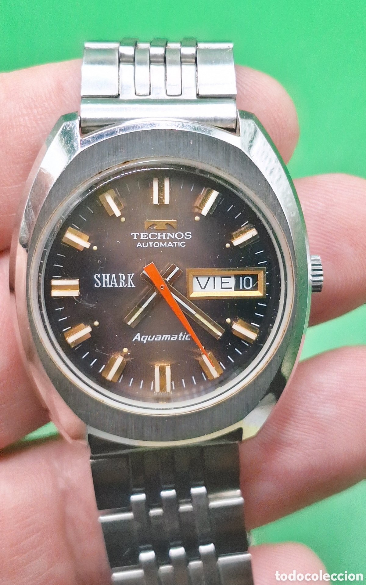 Relojes autom&aacute;ticos: Pareja de Relojes de Pulsera Technos Shark Aquamatic - Automatico - - Foto 16