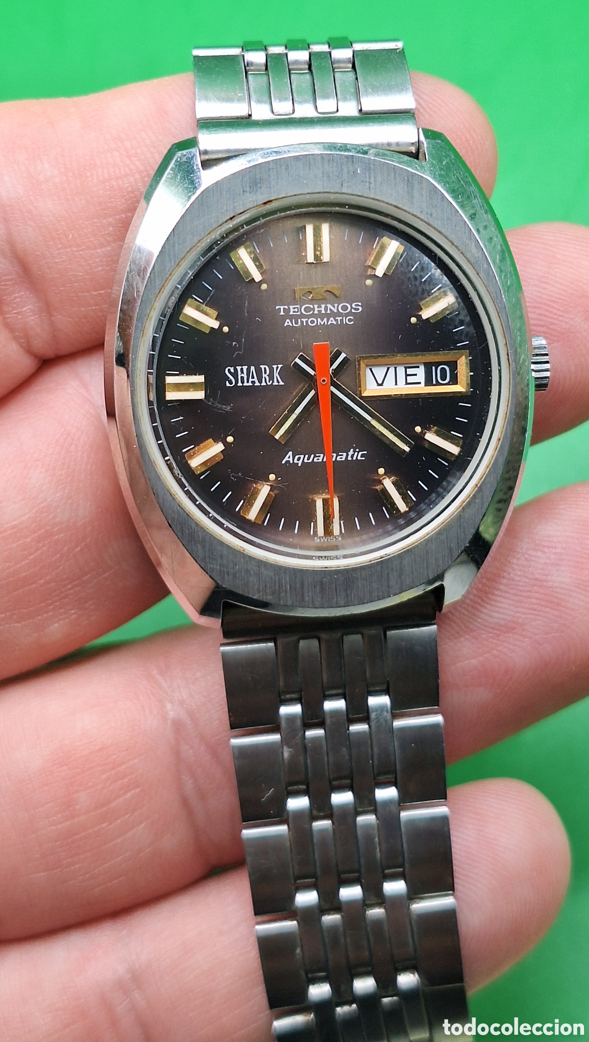 Relojes autom&aacute;ticos: Pareja de Relojes de Pulsera Technos Shark Aquamatic - Automatico - - Foto 18