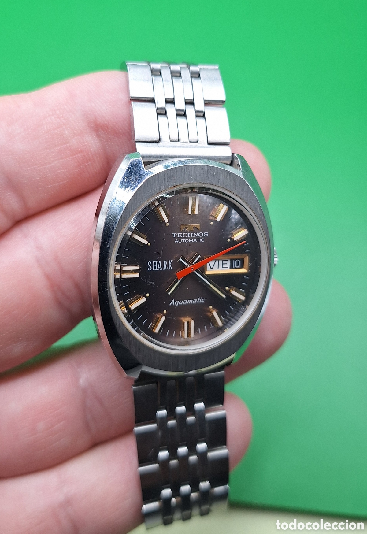Relojes autom&aacute;ticos: Pareja de Relojes de Pulsera Technos Shark Aquamatic - Automatico - - Foto 25