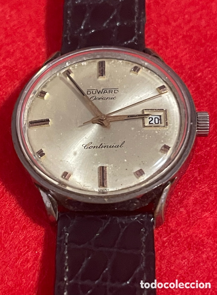 Relojes autom&aacute;ticos: Reloj autom&aacute;tico, Duward Oceanic Caontinual. Funcionando - Foto 2