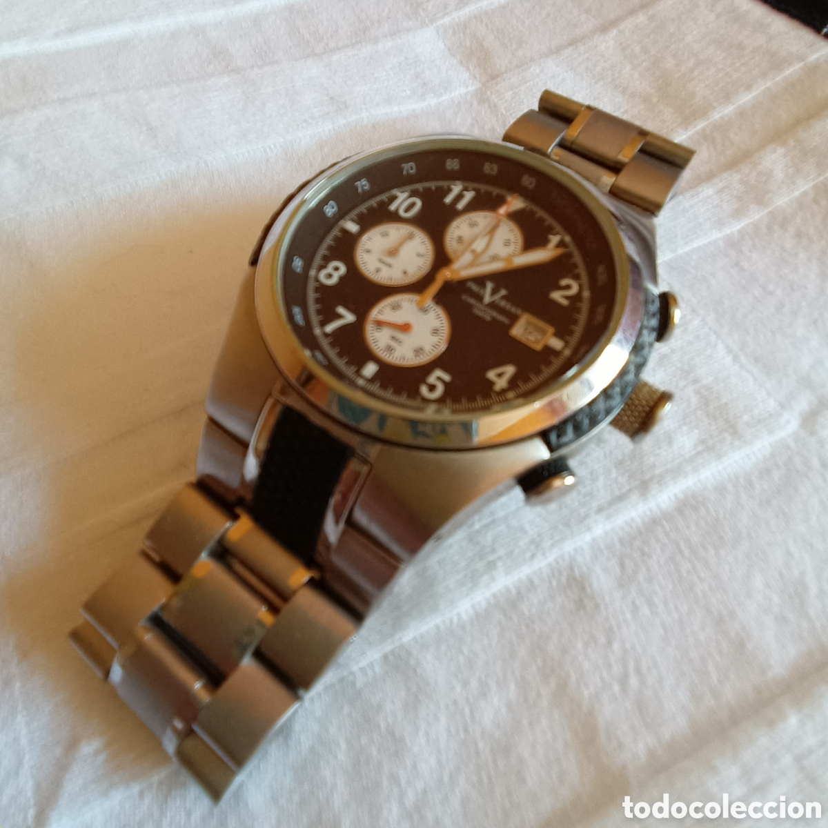 Relojes autom&aacute;ticos: Reloj cronografo Paul Versan 4623 - Foto 2