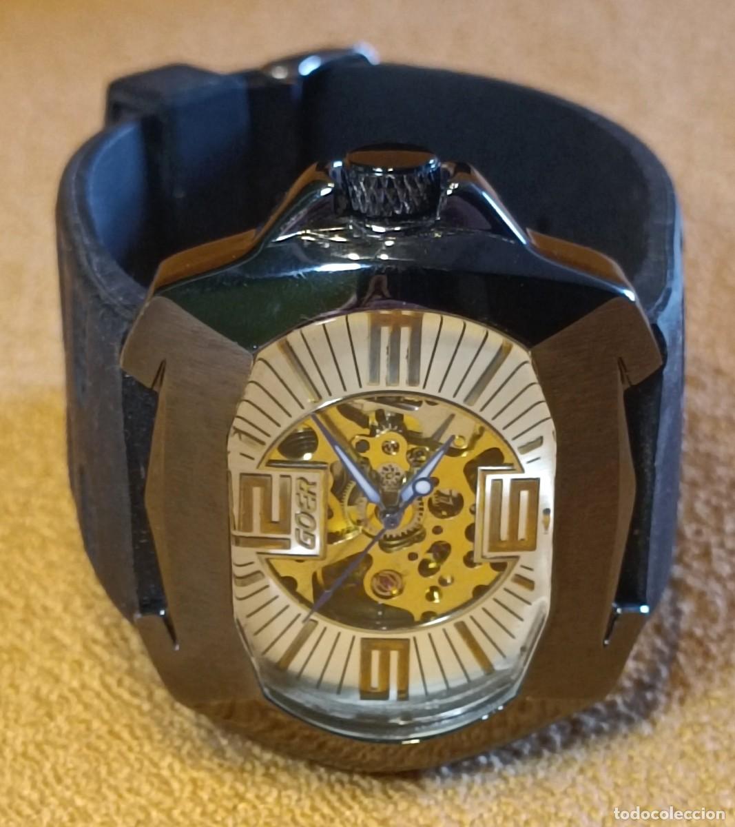 Relojes autom&aacute;ticos: Reloj de pulsera GOER autom&aacute;tico de caballero - Foto 7
