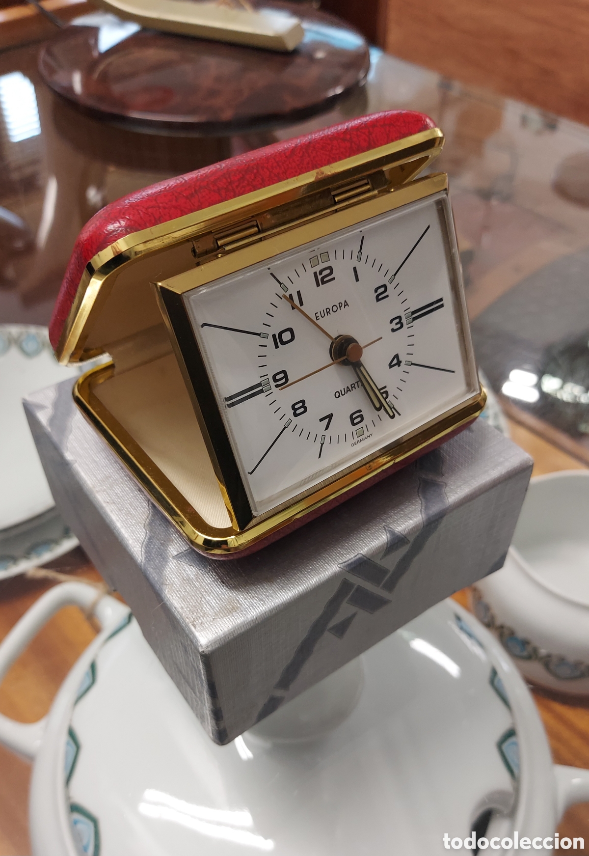 Relojes autom&aacute;ticos: Reloj de viaje sobremesa Europa automatic - Foto 11