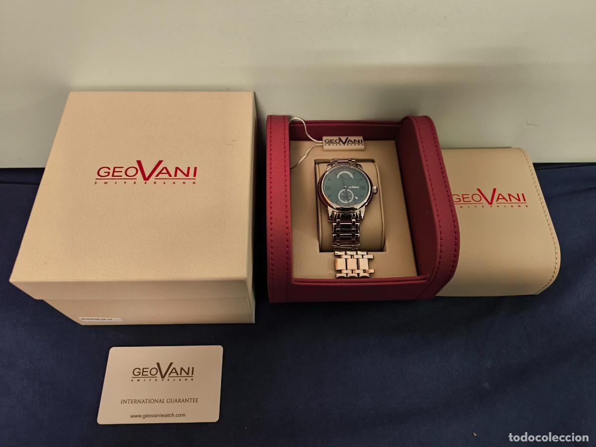 Relojes autom&aacute;ticos: RELOJ DE PULSERA SUIZO GEOVANI AUTOMATICO - Foto 1