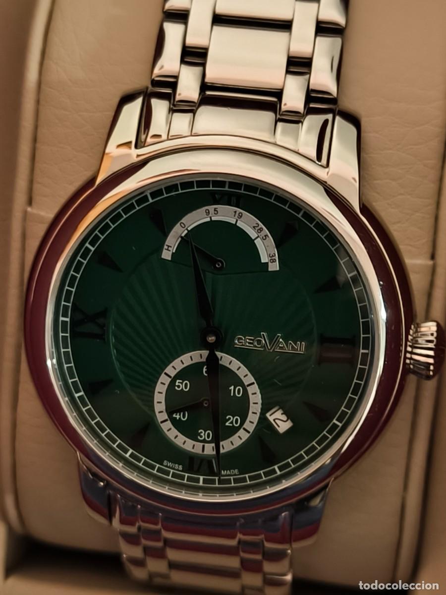 Relojes autom&aacute;ticos: RELOJ DE PULSERA SUIZO GEOVANI AUTOMATICO - Foto 4